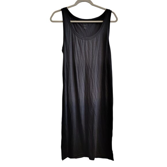 Icebreaker Women's Large Dark Gray Merino Tank Midi Dress - Picture 1 of 5